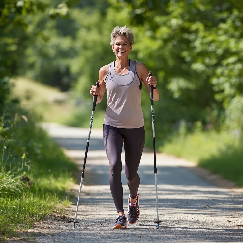 Una Instructora de Nordic Walking Comparte Cómo Usar Esta Técnica de Caminata para un Fitness Total - Sección 3