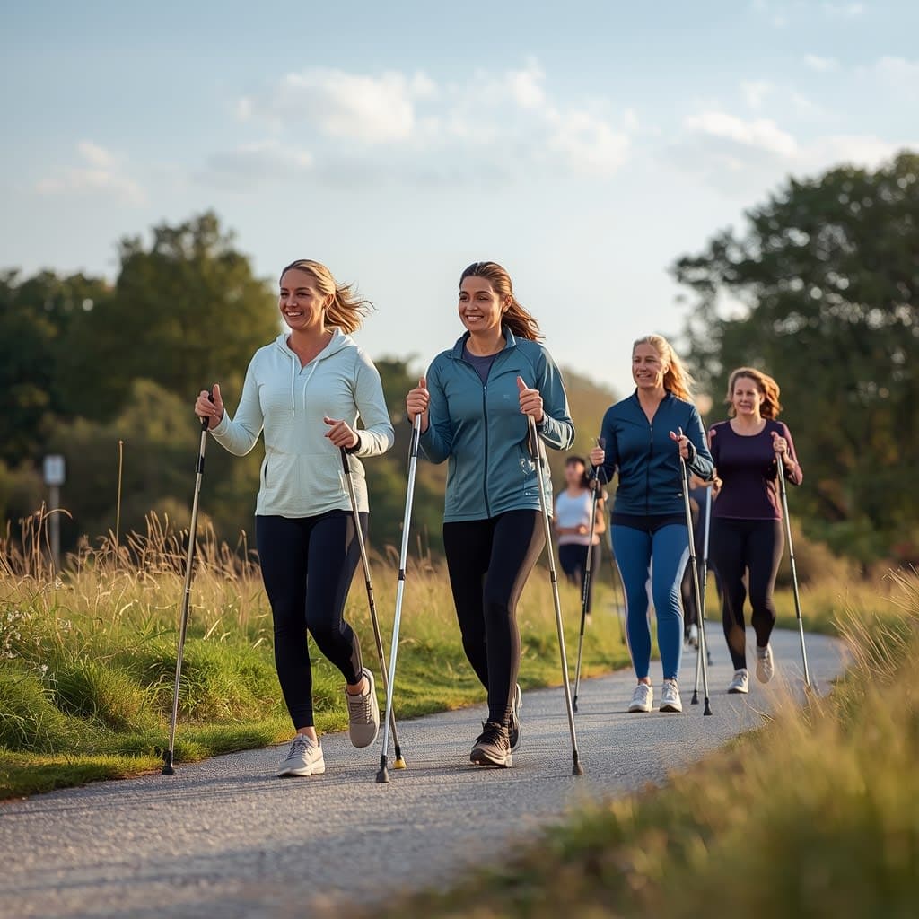 Maîtrisez la Marche Nordique : Guide Complet pour Booster votre Cardio et Santé Globale
